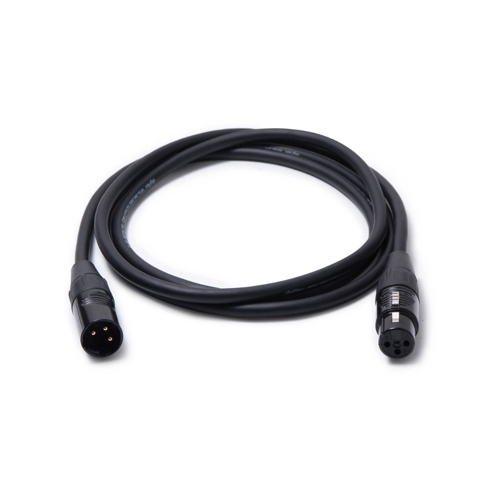 Digiflex HDMX3-3   3' Performance Series HiFlex DMX Cable 3 pin XLRM to XLRF