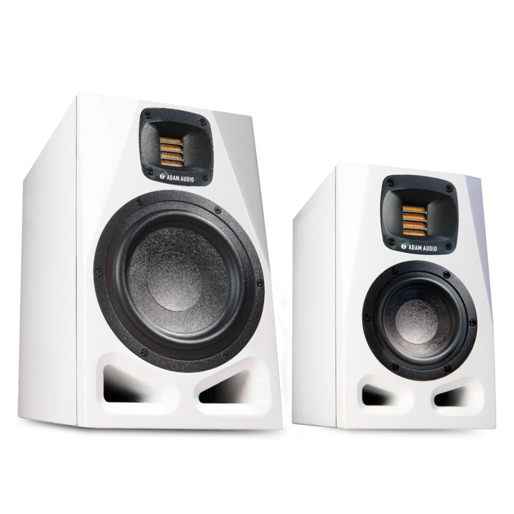 Adam AD-A4V/AW A4V Studio Monitors - White (Limited Edition)