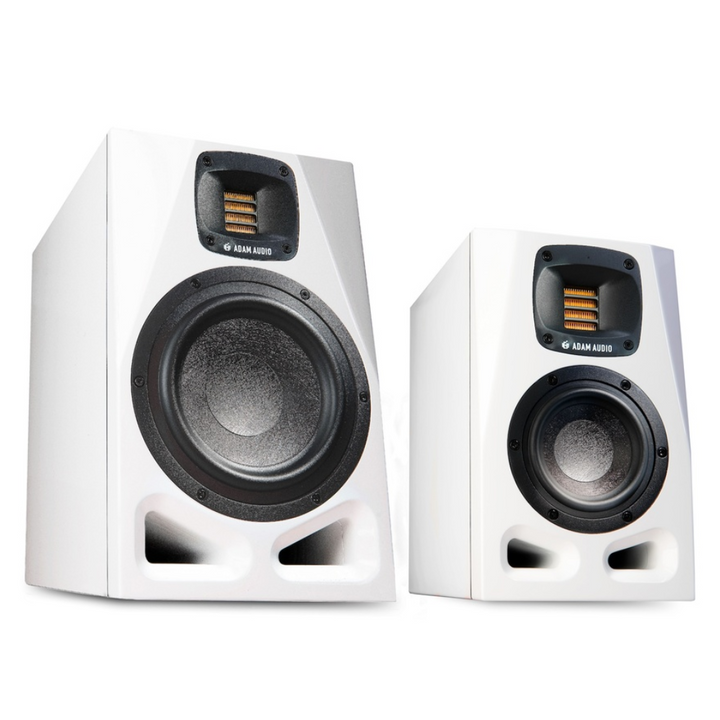 Adam AD-A4V/AW A4V Studio Monitors - White (Limited Edition)