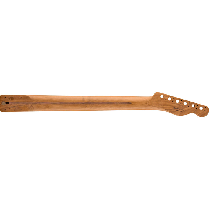 Fender Satin Roasted Maple Telecaster® LH Neck, 22 Jumbo Frets, 12", Maple, Flat Oval Shape