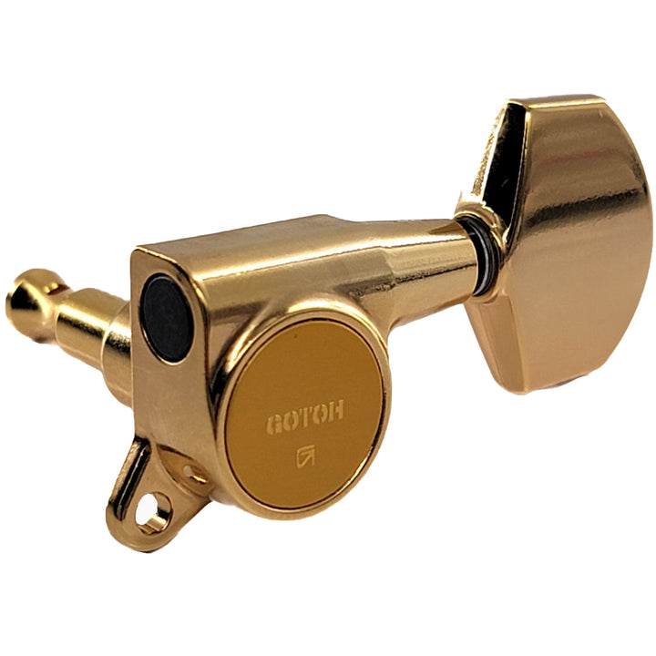 Allparts TK-0963 Gotoh SG381 3x3 Mini Keys with Large Buttons Gold