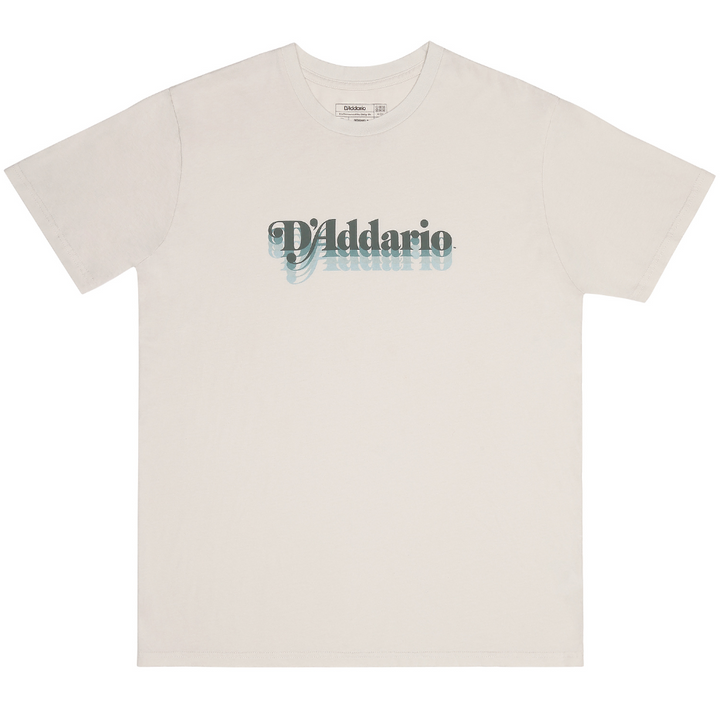 D'Addario ATD230695 D'Addario Tee Heritage - Ecru,  2X
