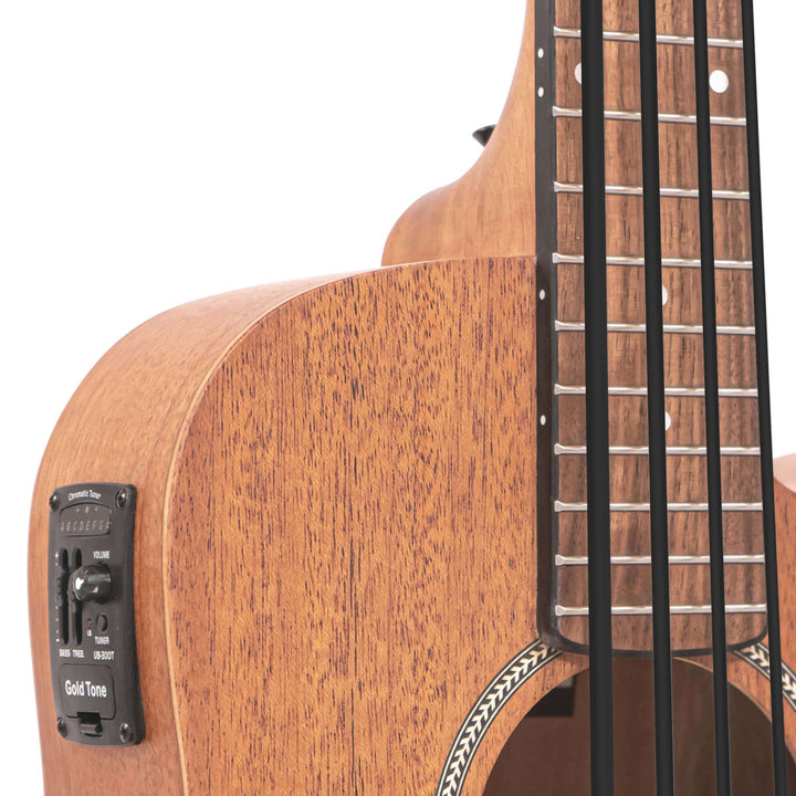 Gold Tone 23-Inch Scale Acoustic-Electric MicroBass with Gig Bag