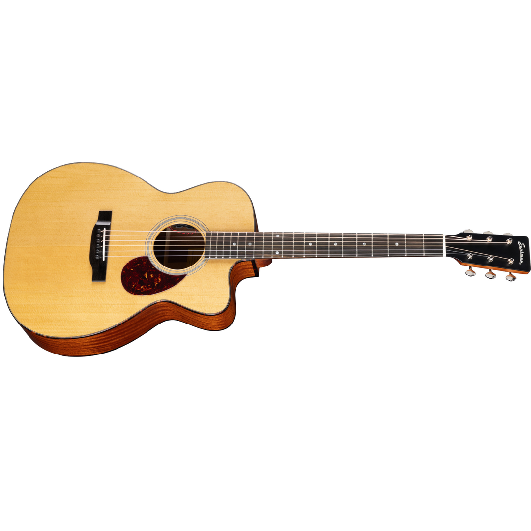 Eastman E1OMCE-DLX Traditional Solid Deluxe Series Acoustic Guitar - Natural