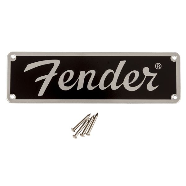 Fender Tweed Amplifier Logo - Black