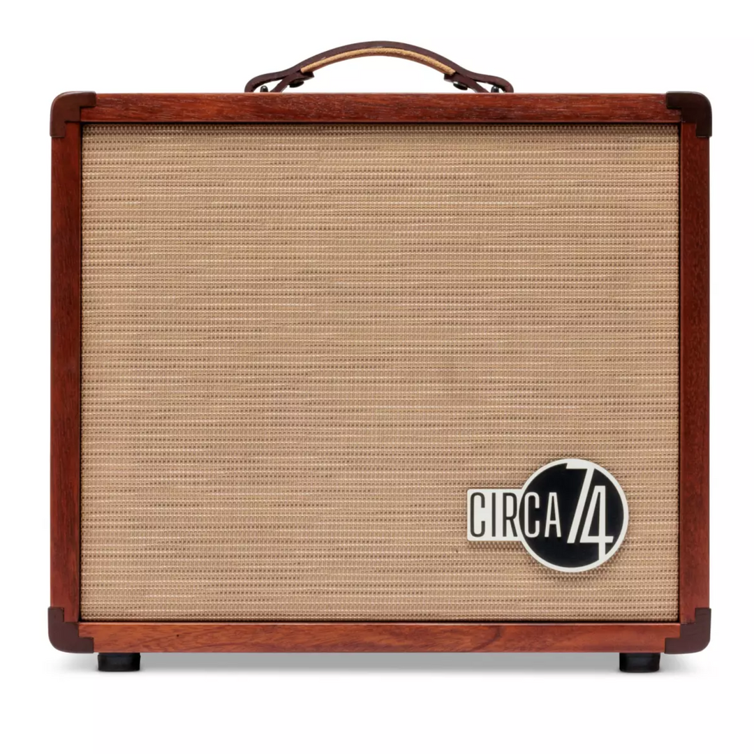 Taylor Circa 74 AV150-10 Acoustic Amplifier and Vocal System, Mahogany with stand Acoustic Guitar