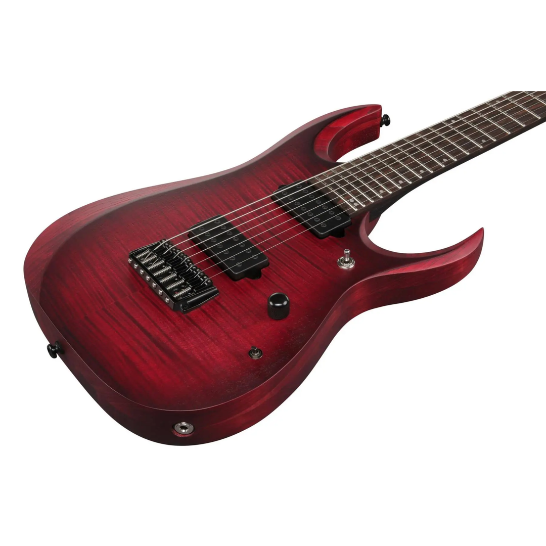 Ibanez RGD721FAWUF RGD 7 Strings Electric Guitar (Stained Wine Red Bust Flat)