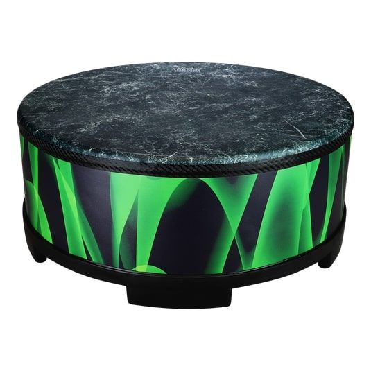 Remo E3-5818-41 Gathering Drum, Green And Clean, 18" Diameter, 6.5" Height, Green
