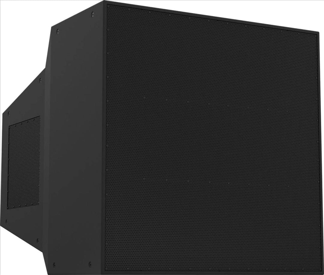 The Electro-Voice MTS-6154-43CPWB IPX Amp Speaker is equipped with six 15" woofers and dual coaxial mid/high frequency compression drivers. The system is capable of generating more than 151 dB peak SPL with exact directivity for very-long-throw applications.