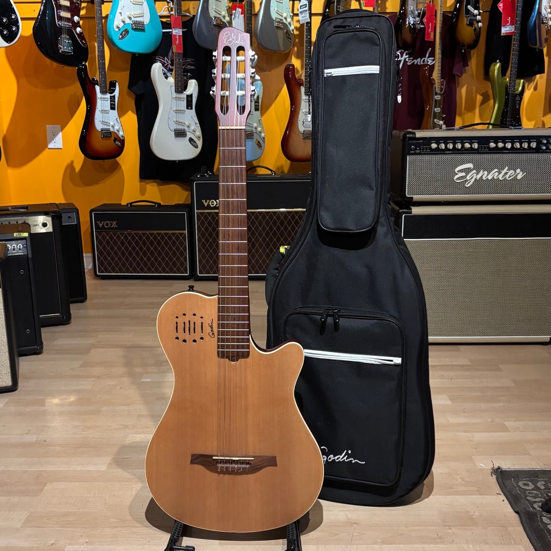 Godin - Grand Concert Duet Nylon Classical w/Godin Gig Bag (Natural-2021) - USED