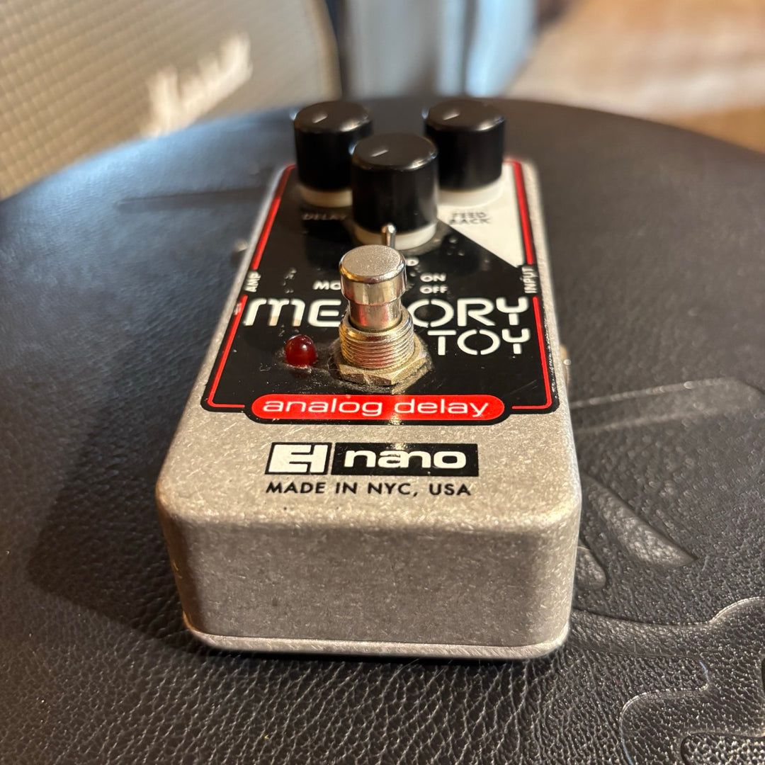 Electro Harmonix - Memory Toy  NANO Analog Delay - Echo & Chorus Pedal ( No Box) - USED