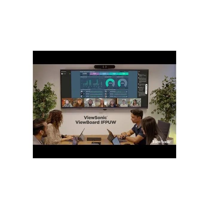 ViewSonic IFP105UW – 105" 5K ViewBoard®, 21:9, Mic + USB-C, 5120x2160