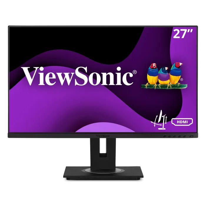 Viewsonic VG2748A 27" Ergonomic IPS Monitor  Full HD, Tilt Design, HDMI, DP, VGA