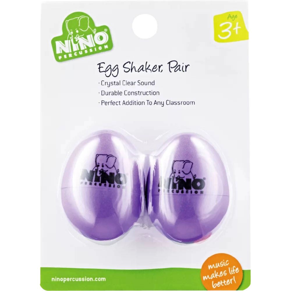 Meinl NINO Egg Shaker Pair - Aubergine