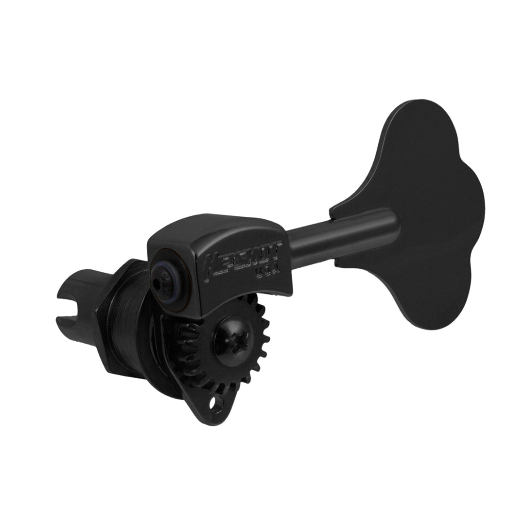Allparts TK-7757 Single Clover Leaf Hipshot Ultralite Bass Key Black