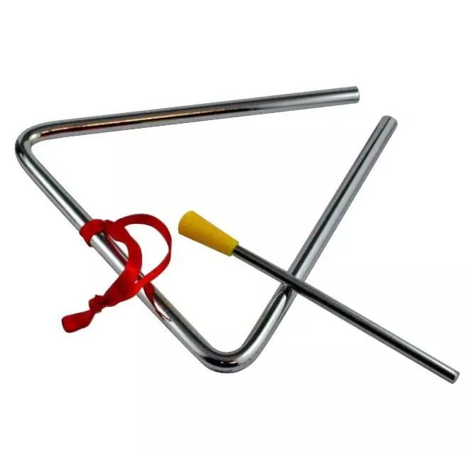 Granite Percussion 6-Inch Steel Triangle with Striker