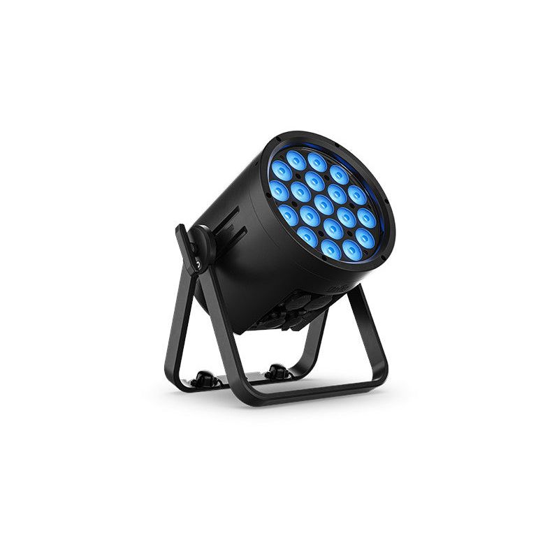 Chauvet Pro WELL-POD3X4 Kit of (4) battery-operated black IP65 rated batten style fixtures in charging case with RF remote