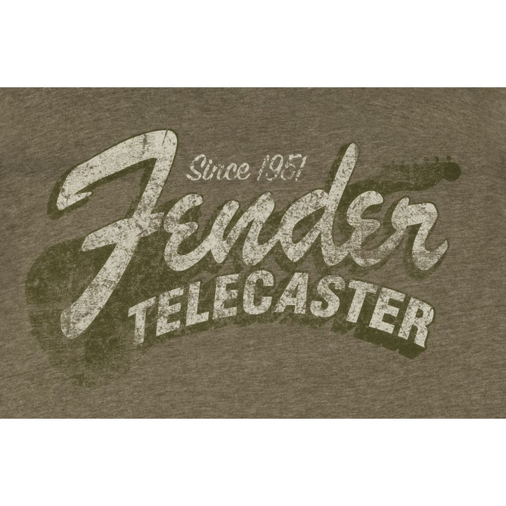 Fender 9101291897 Fender® Since 1951 Telecaster™ T-Shirt - Military Heather Green, XXL