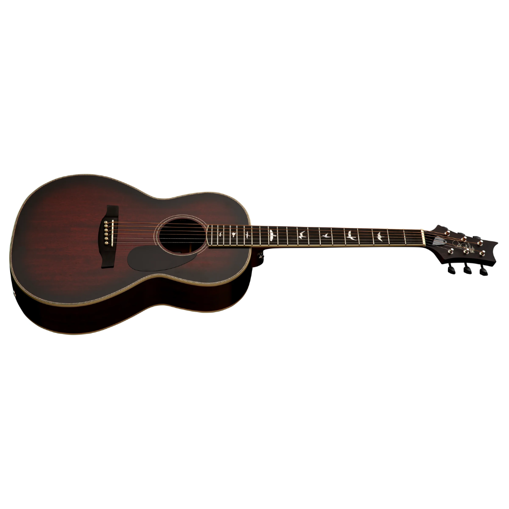 PRS SE P20E Parlor Acoustic/Electric (Fire Red Burst)
