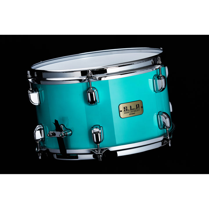 Tama S.L.P. 12x7'' Mod Bubinga Snare Drum Philo Tsoungui Model - Electro Turquoise