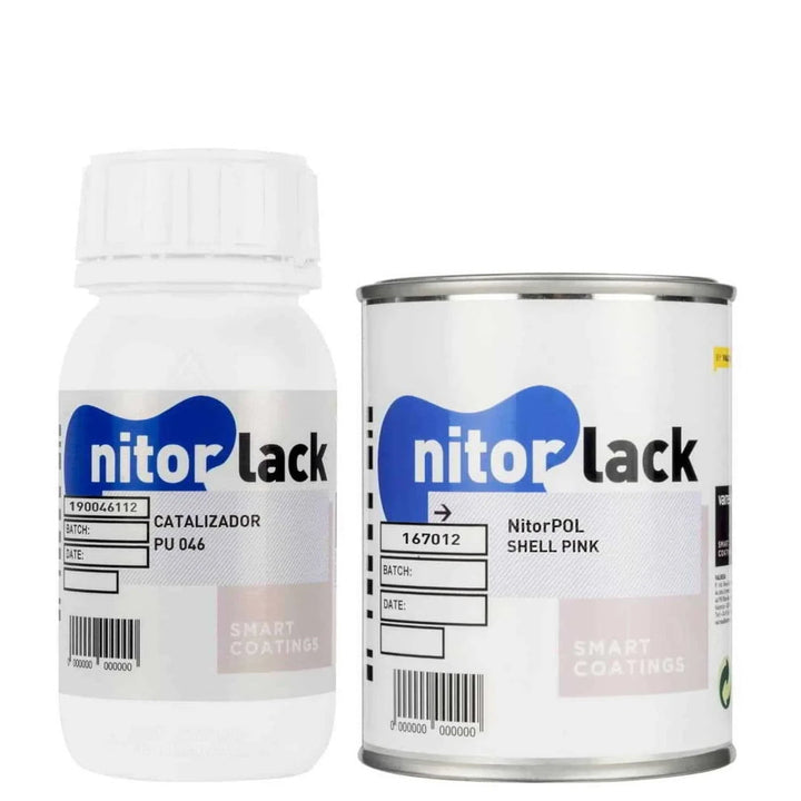 Allparts LT-9683-000 Nitorlack Shell Pink Polyurethane 500ml Can (includes catalyst)