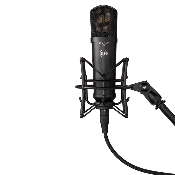 Warm Audio WA87JR-BLK FET Transformerless Multi-Pattern 87 style condenser Mic - Black