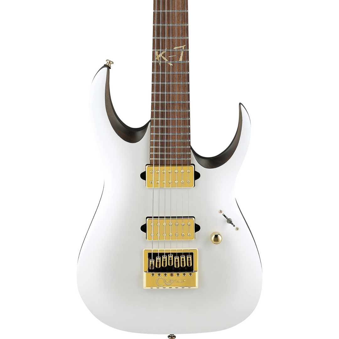 Ibanez K7YANG Head Signature 7-string Electric Guitar - Matte White