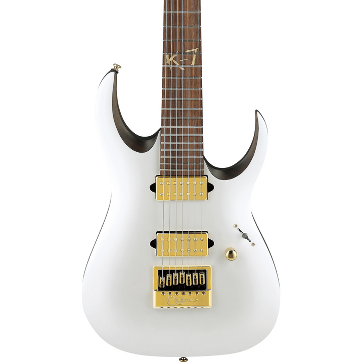 Ibanez K7YANG Head Signature 7-string Electric Guitar - Matte White