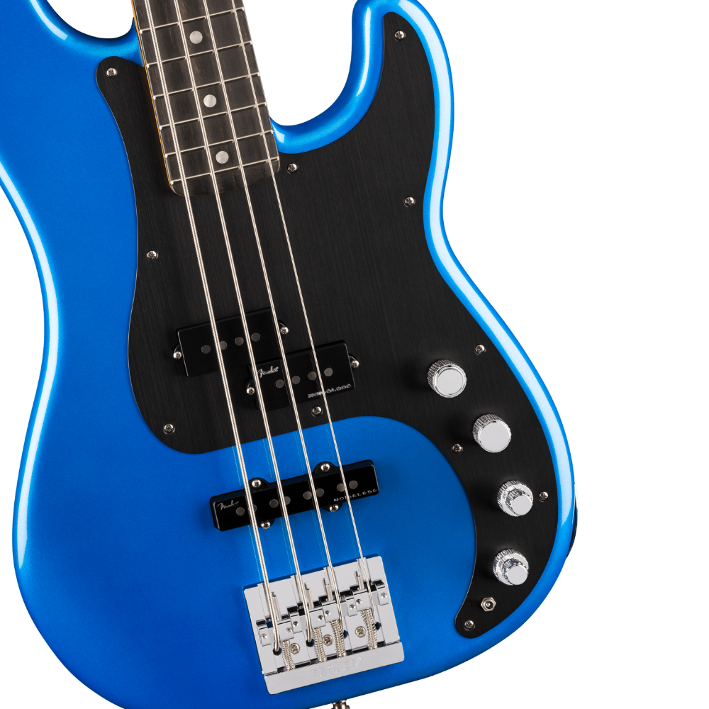Fender American Ultra II Precision Bass (Noble Blue)  Electric Bass Guitar
