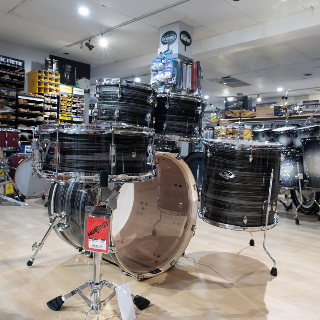 Pearl EXX725SPC Export Series 5-Piece Drum Kit - Graphite Silver Twist (NO hardware, cymbals, throne)