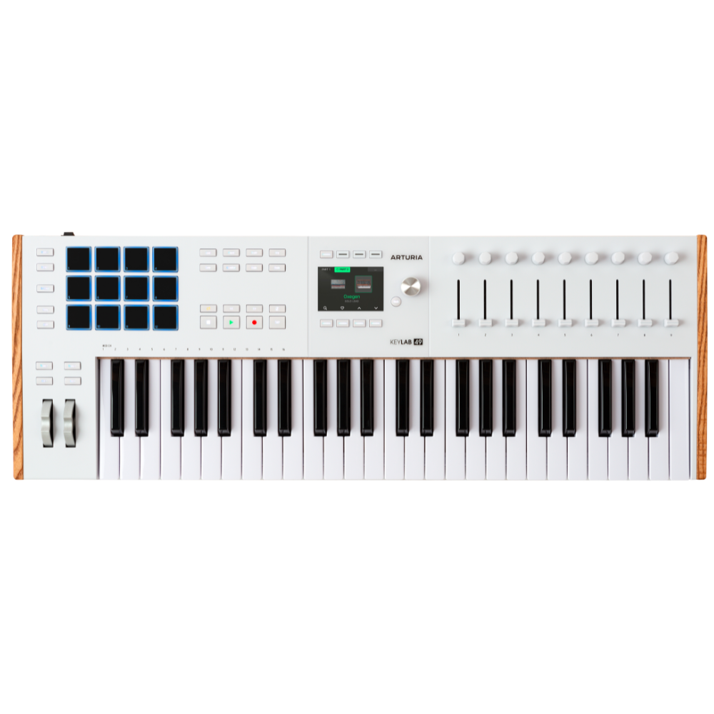 Arturia KEYLAB49MK3WH Feature packed Pro 49 Key Controller - White