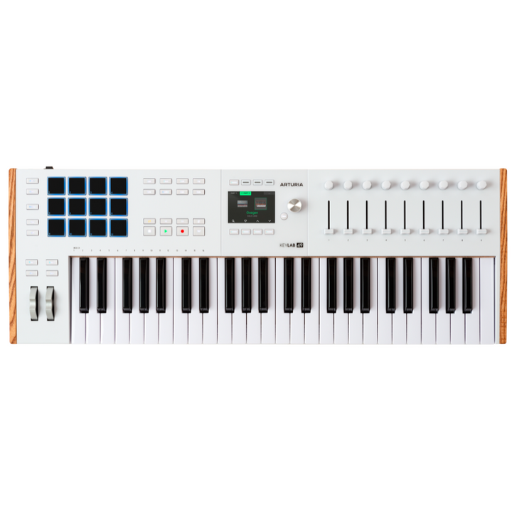 Arturia KEYLAB49MK3WH Feature packed Pro 49 Key Controller - White