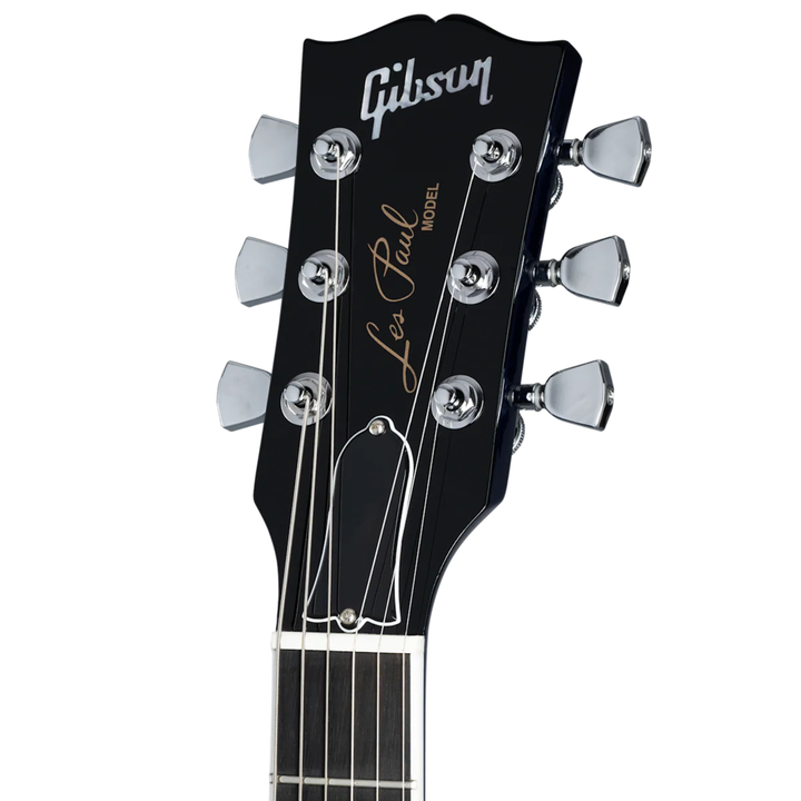 Gibson Les Paul Modern Figured. Ultra-Modern weight-relieved mahogany body with carved figured maple top. Asymmetrical SlimTaper mahogany neck. Compound radius ebony fretboard with 22 frets. Burstbucker Pro humbuckers with push/pull coil tap. Modern Contoured Heel for exceptional upper-fret access. Grover Rotomatic tuners. Includes hardshell case.