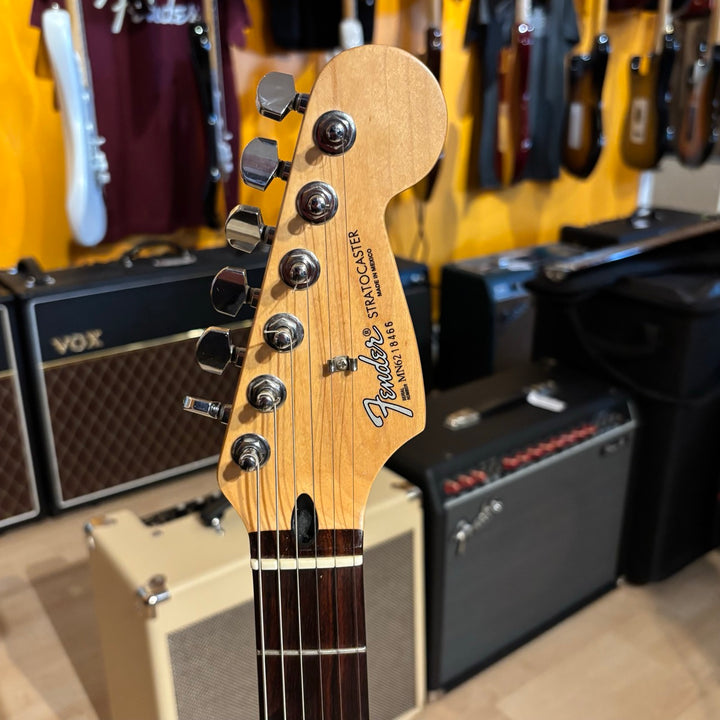 Fender - MIM Standard Stratocaster  w/ DLX Gig Bag (Rosewood-Black-1996) - USED