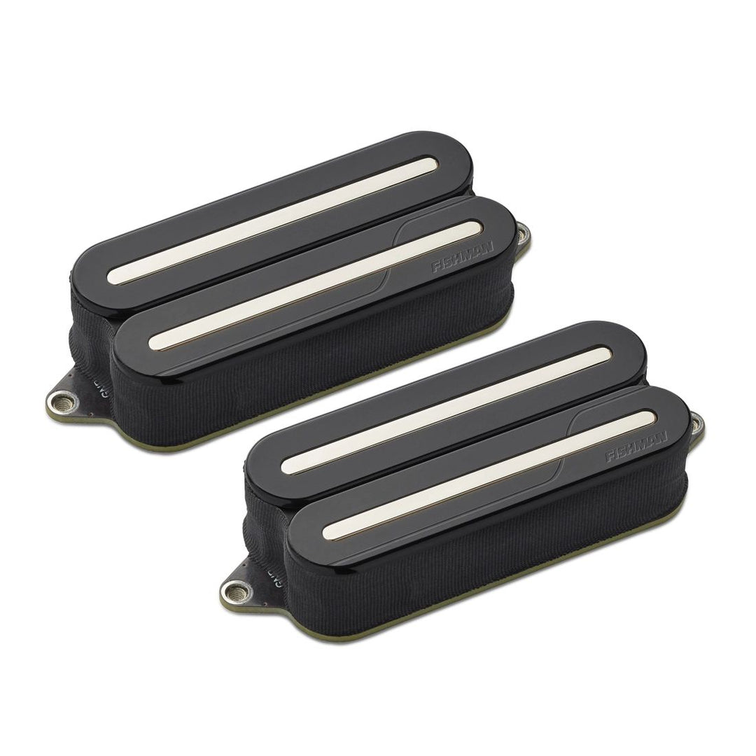 Fishman Fluence Open Core Modern 7-String Humbucker Pickup Set - Black with Nickel Blades