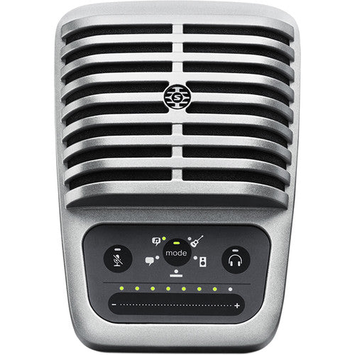 Shure MOTIV MV51 Digital Large-Diaphragm Condenser Microphone (Silver)