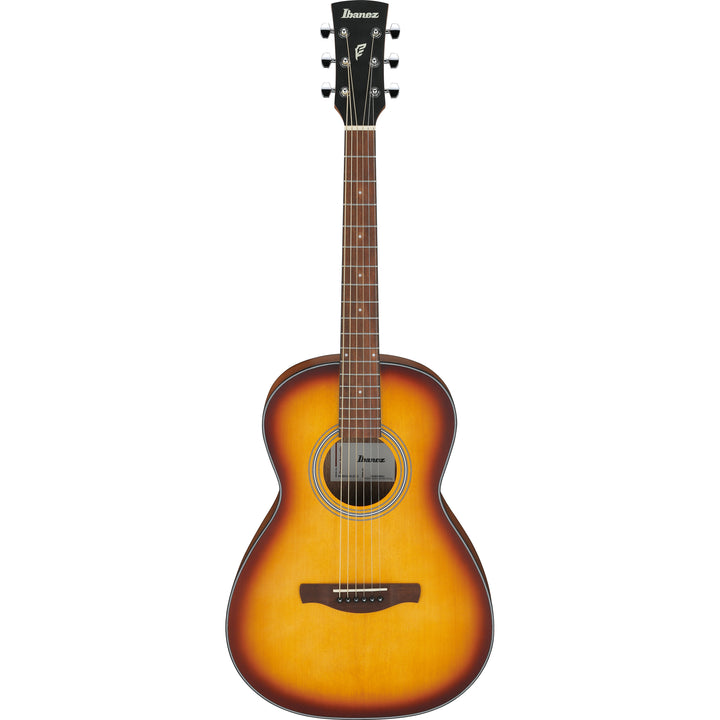 Ibanez PN50ORH Acoustic Guitar - Open Pore Brown Sunburst Top, Natural Mahogany Back and Sides