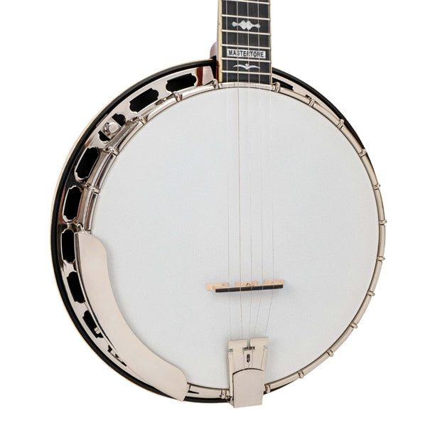 Mastertone OB-3: Orange Blossom Twanger Pre-War Style Resonator Banjo with Case