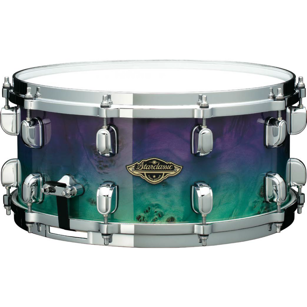 Tama Starclassic Walnut/Birch 6.5x14'' Snare Drum - Nebula Mappa Burl Fade