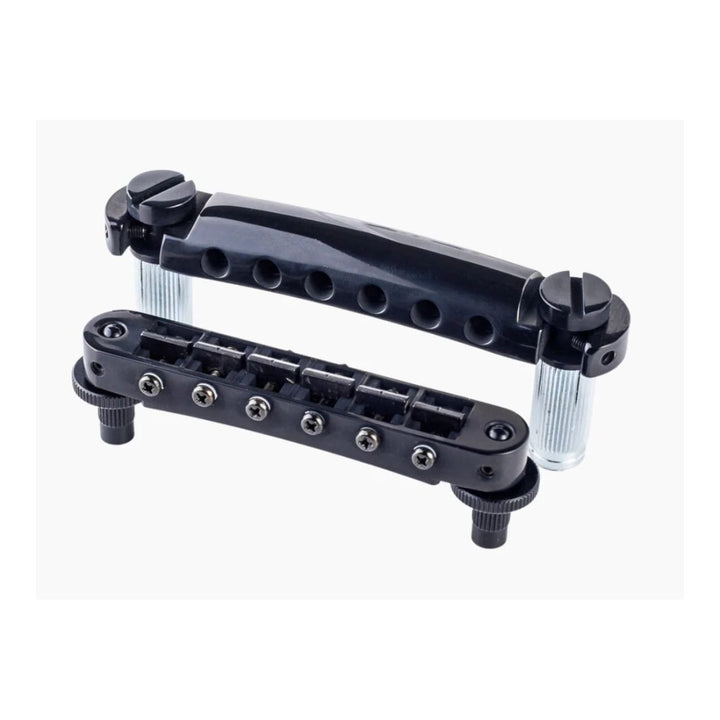 TonePros LPM04 Standard Tunematic Bridge with Tailpiece - Black
