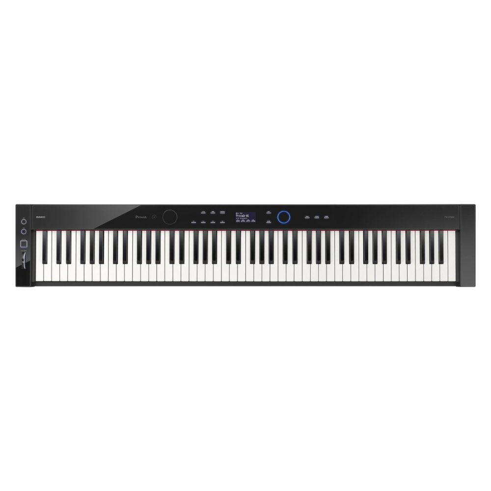 Casio Privia PX-S7000BK-BG 88-Key Digital Piano w/ Stand & Pedals - Black + Bundle w/ BG50 Piano Bench