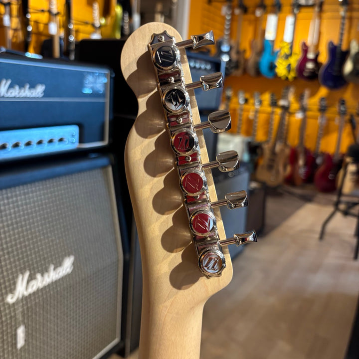 London Guitars  "Repair Shop Custom Tele Thinline Build" w/ V-Trem System - Metallic Purple - NEW