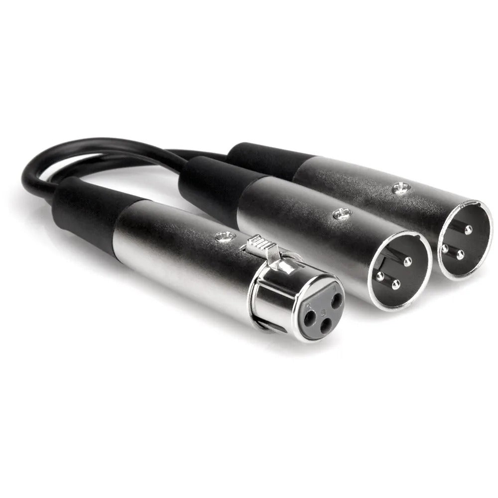 Balanced microphone cable. XLR Female to XLR Male for use with microphones and professional audio equipment.