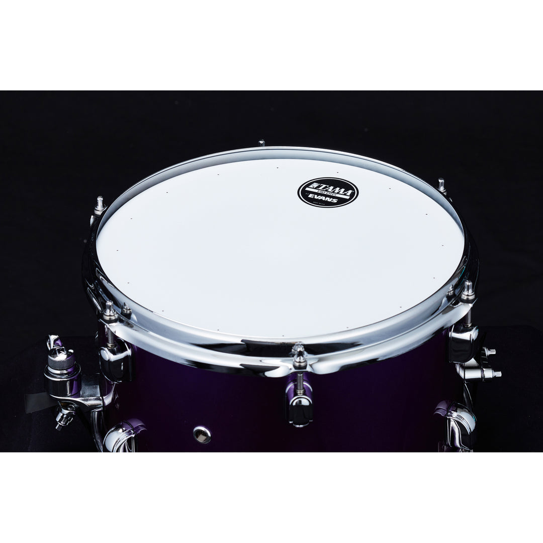 Tama LBU127CGPP- Tama S.L.P. 12 x 7  Bubinga "Artist Model" Snare Drum Galactic Purple