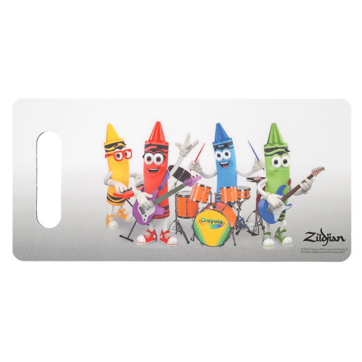 Zildjian ZKIDS Pack 6 Drumsticks + Pad - Crayola