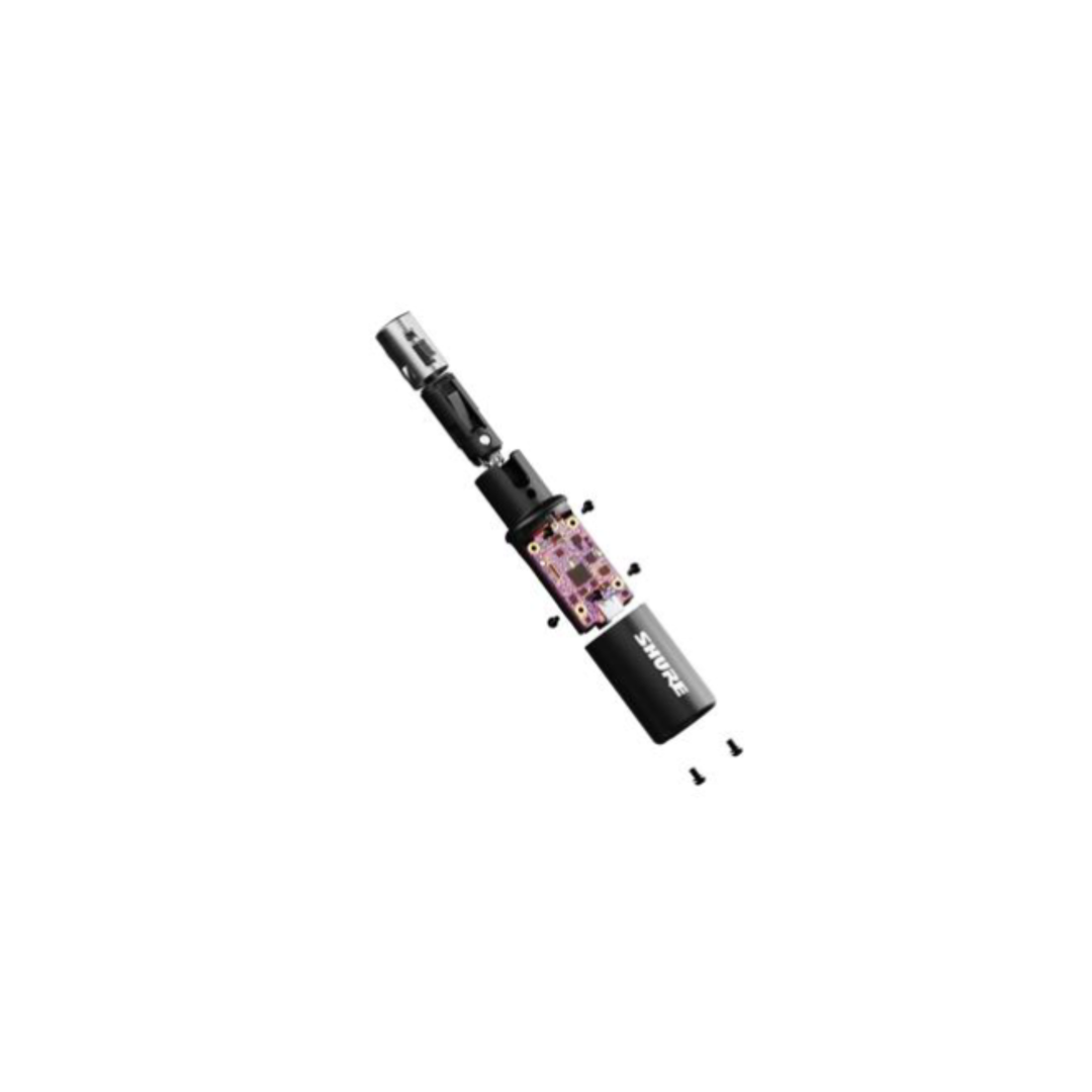 Shure MVX2UG2 Single-Channel Digital Audio Interface XLR to USB - Black