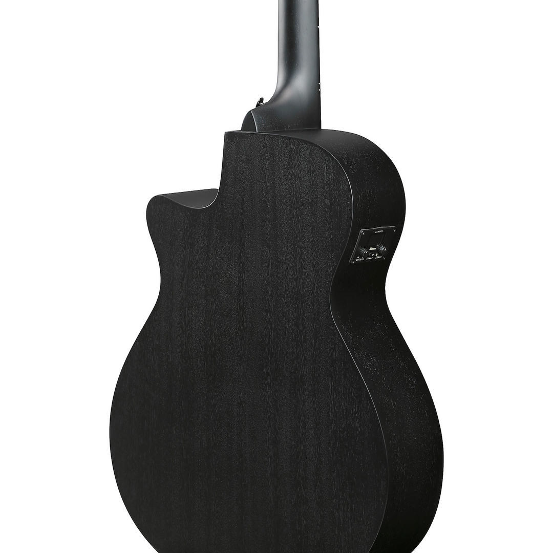 Ibanez AEG621BOT AEG Acoustic-Electric Guitar Black Out