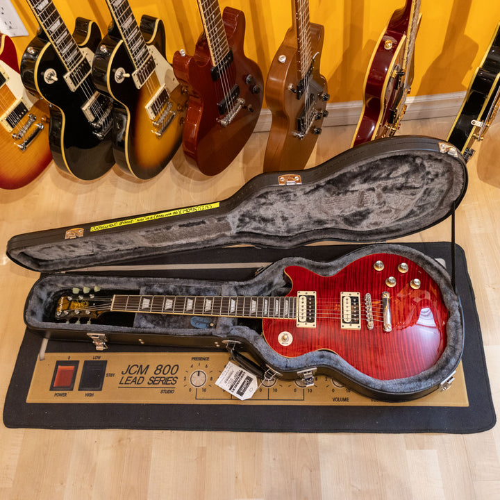 Epiphone - Les Paul Slash ( Rosso Corsa ) w/ OHSC & COA - 2014 -USED