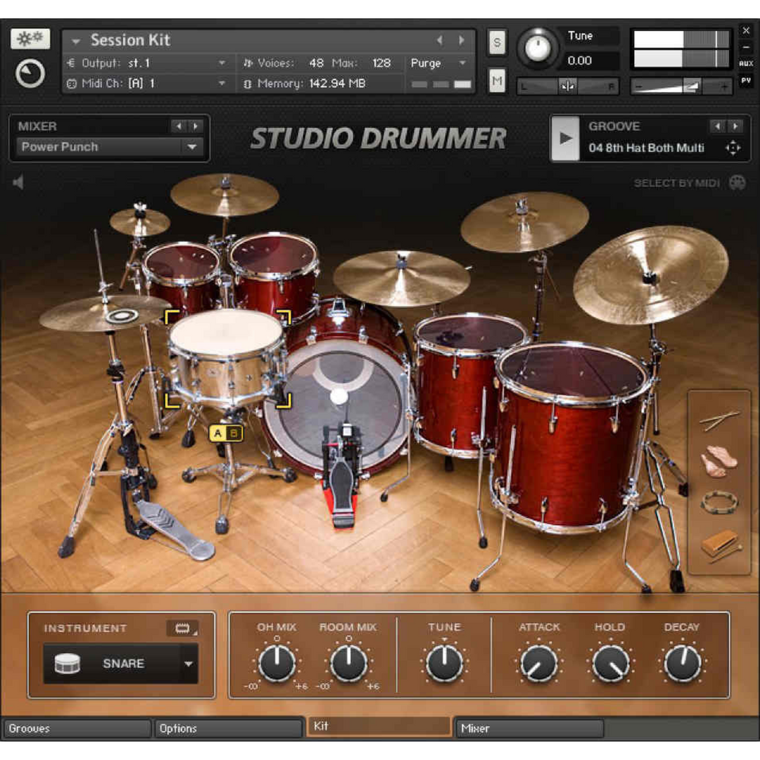 Native Instruments Komplete 15 Select Band DL Virtual Instruments and Effects - Band Collection