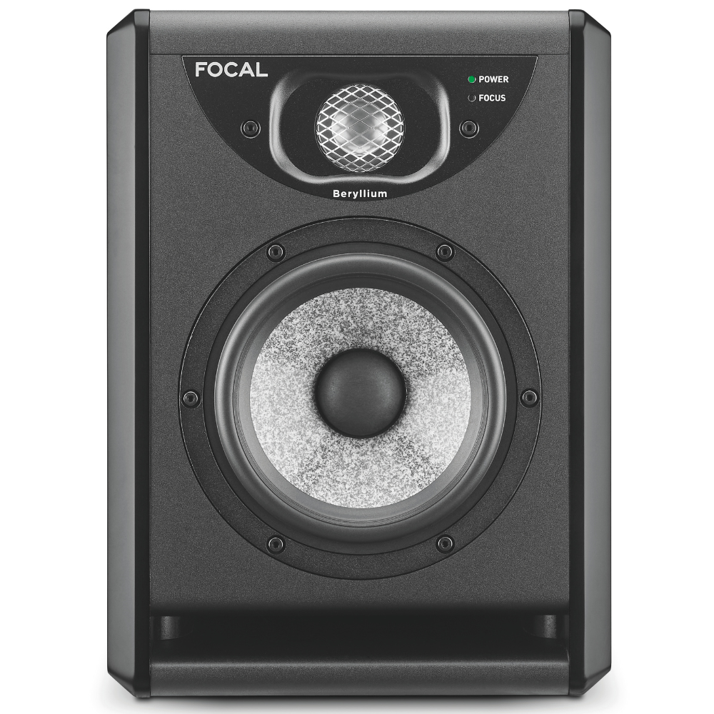 Focal SOLO 6 2-way active monitor - Black / 6.5" W-Sandwich driver + 1" Beryllium tweeter + Focus Mode